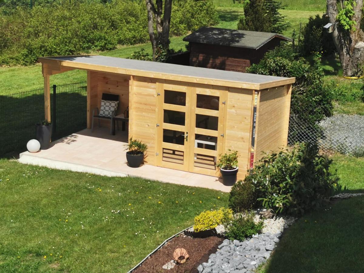 Ferienwohnung Bergwiese Schwarzenbach am Wald 외부 사진